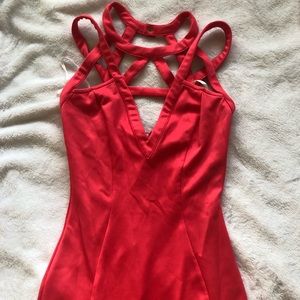 Side split prom dress